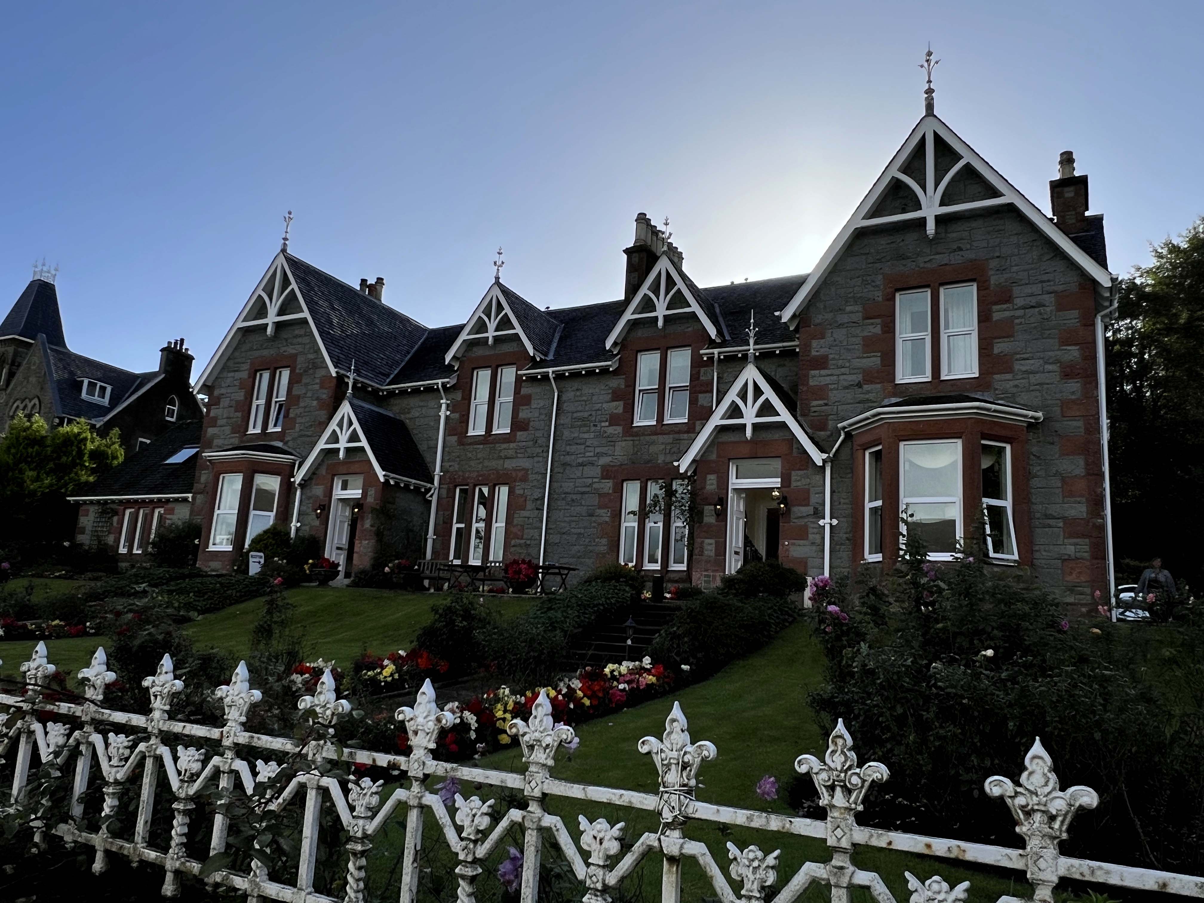 a Scottish bed and breakfast